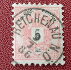 Österreich, 5 Kreuzer 1883 Stempel  Reichenau N.Ö.  (ST 1-10)
