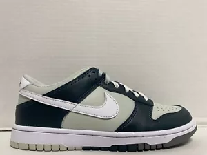 Nike Dunk Low GS Deep Jungle bianco argento FB9109- 300 taglia 5 anni/donna taglia 6,5 - Foto 1 di 8