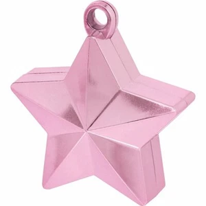 Balloon Star Weight - Pink - Helium/150g - Party/Birthday Decorations - Picture 1 of 1