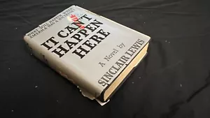 1935 It Can’t Happen Here by Sinclair Lewis 1st edition 1st printing HC DJ - Imagen 1 de 13