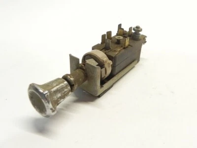 INTERRUPTOR DE FAROS VINTAGE 1962 AMC RAMBLER CLÁSICO OEM CON PERILLA USADO B Foto 1 de 4