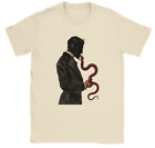 Devil Kissing Snake,  Gothic Folklore Fantasy Horror Metal T-Shirt