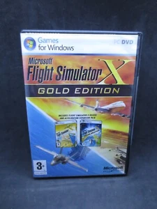 Microsoft Flight Simulator X Gold Edition PC Windows Video Game - Picture 1 of 4