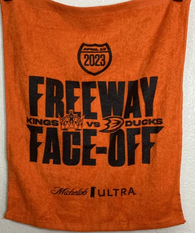 Anaheim Ducks Freeway Faceoff Rally Towel 2023 Cover