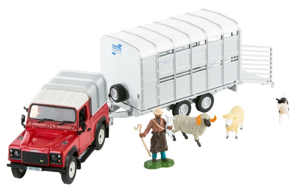 Land Rover Sheep Farmer Set Modelo 1:32 GRAN Bretaña Foto 1 de 1