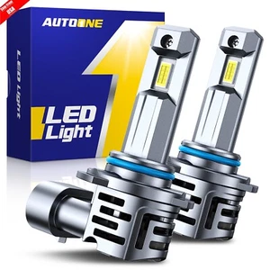 2X AUTOONE 9005 HB3 LED Headlight Bulbs 80000LM Kit High Beam Super Bright White - Picture 1 of 12