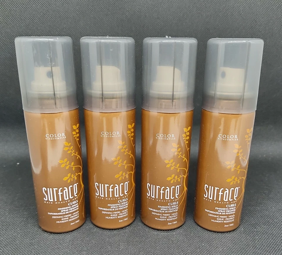 SURFACE CURLS Finishing Spray 2oz each (LOT OF 4) - Image 1 of 1