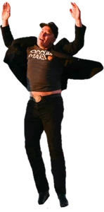 Adesivo Elon Musk Jump ~ Barfool ~ telefono laptop iPad cassetta degli attrezzi casco Tesla Maga - Foto 1 di 1