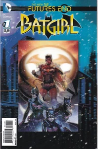 BATGIRL FUTURES END #1 3D LENTICULAR COVER 1ST TIFFANY FOX BATGIRL DC COMIC 2014 - Picture 1 of 2