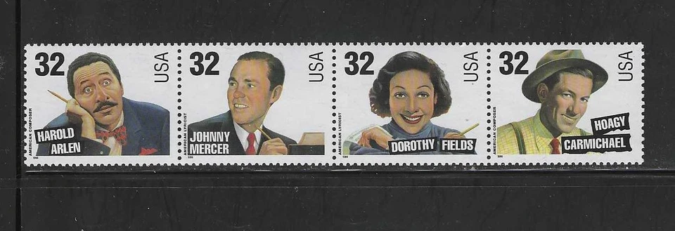 US SCOTT #3100-3103 STRIP  OF 4  MNH  TAKE A LQQK ! - Image 1 of 1