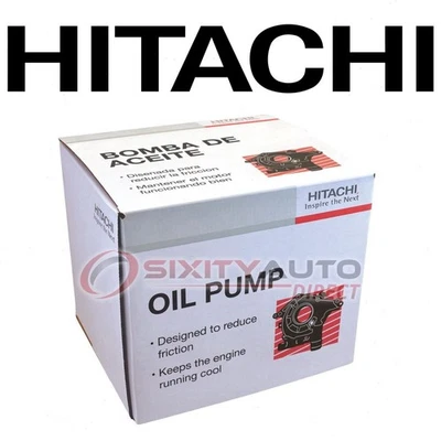 Hitachi Engine Oil Pump for 2004-2007 Nissan Quest 3.5L V6 - Cylinder Block  nw - Imagem 1 de 4