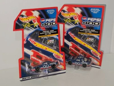 Hot Wheels Racing 2000 Daytona Pepsi 400/ #00 Pontiac Grand Am 1/64 Lote de 2 Foto 1 de 2