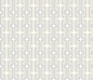 York RoomMates RMK11333RL Beige Mod Lattice Peel and Stick Wallpaper - Picture 1 of 4