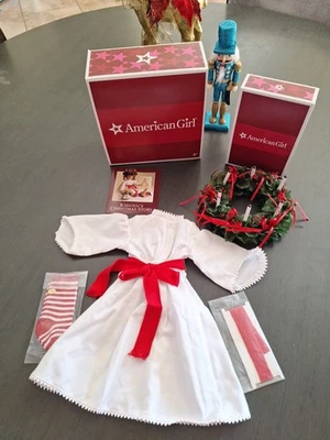 American Girl Kirsten Xmas Story St Lucia Outfit & headdress (no tray or doll) - Image 1 of 4