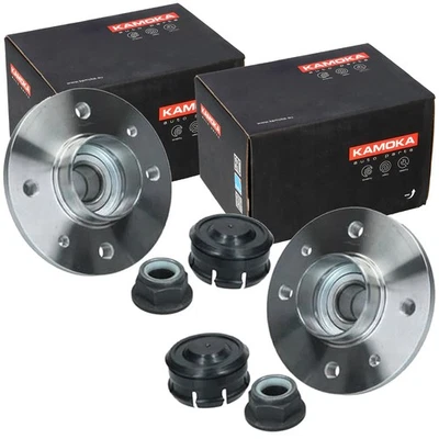 2X KAMOKA Roulements De Roue Arrière Adaptés Pour NISSAN KUBISTAR RENAULT KANGOO - Photo 1/4