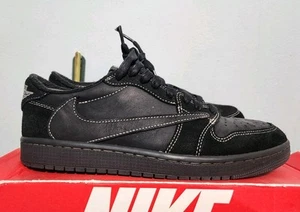 Nike Air Jordan 1 Retro Low OG SP x Travis Scott Black Phantom Men’s Size 10 - Picture 1 of 11