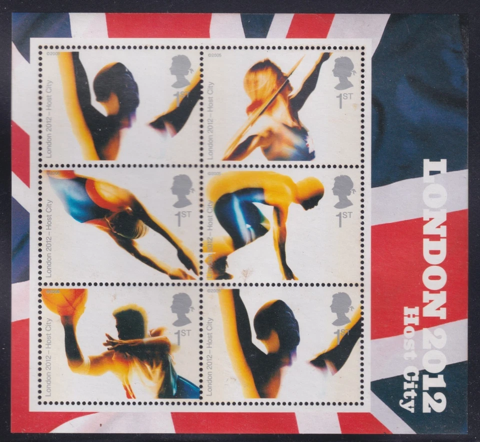 Great Britain Scott SG MS2554 2005 Successful Bid for 2012 Olympics Mini-Sheet - Image 1 of 1