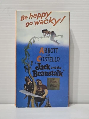 Jack and the Beanstalk - Abbott and Costello RARA película en color UAV VHS (1986)  Foto 1 de 4