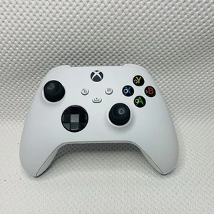 Mando Inalámbrico Microsoft Xbox Serie X/S Robot Blanco Probado Sin Cubierta de Batería - Imagen 1 de 7
