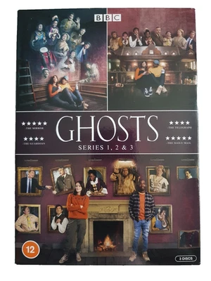 Ghosts Series 1-3 DVD Box Set BBC Comedy 2021 - Image 1 of 4