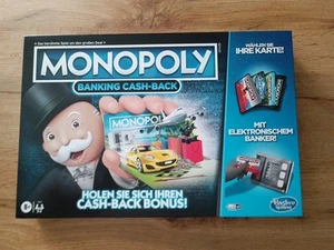 Hasbro Banking Cash-Back Brettspiel; elektronischer Kartenleser; Cash-Back Bonus - Foto 1 di 5