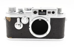Leica IIIG 35mm Rangefinder Film Camera Body Silver Vintage Tested Japan - Picture 1 of 11