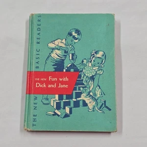 Vintage The New Fun With Dick And Jane 1956 Hardback Book - Picture 1 of 10