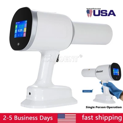 Sistema de imágenes dental portátil unidad de máquina X de mano radio alta frecuencia + escudo Foto 1 de 4