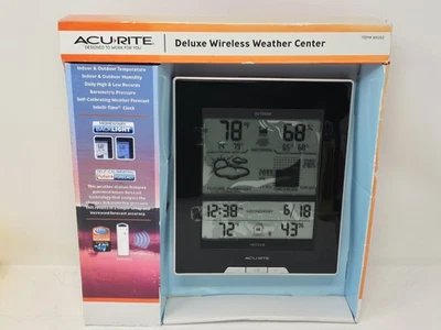 AcuRite 01098CDI Deluxe Wireless Weather Center 661262, Indoor/Outdoor - Image 1 of 4