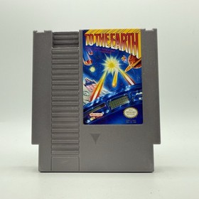 Cartucho NES To The Earth aut&eacute;ntico Nintendo solo probado y funcionando 1989