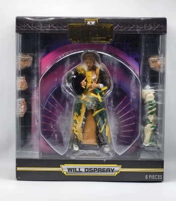 AEW Jazwares Wrestling Figure Exclusive Supreme Will Ospreay *Damaged* WWE WWF