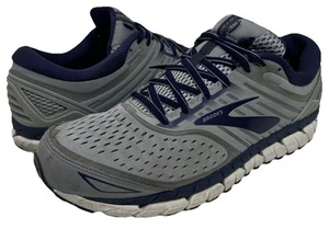 Brooks Beast 18 Herren 11,5 D Medium Trail Laufschuhe Grau Blau - Bild 1 von 9