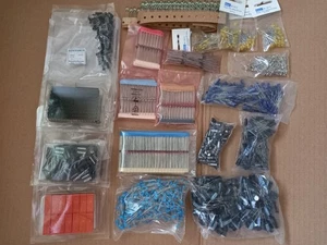 2400x Conjunto de piezas electrónicas diodos ZD condensadores LDR LED IR casquillos - Imagen 1 de 1