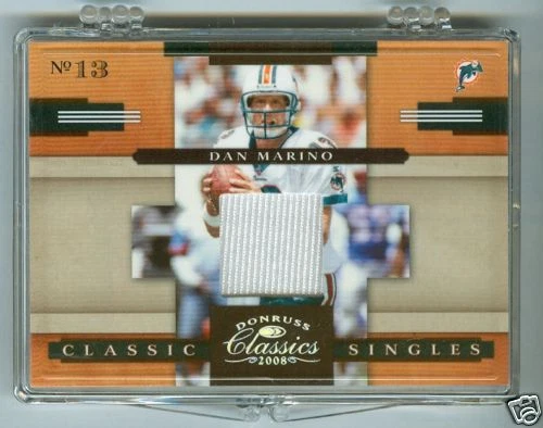 DAN MARINO 2008 DONRUSS CLASSICS JERSEY CARD #/50 - Image 1 of 1