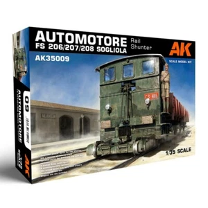 AK Interactive Automotore FS 206/207/208 Sogliola Rail Shunter 1/35 AK35009 - Picture 1 of 7