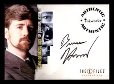 2005 Inkworks The X-Files: Connections Bruce Harwood Autograph Card A-8