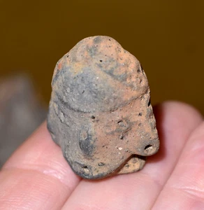 Cabeza de retrato funerario de terracota africana Nsodia tribu Akan Asante Ghana, África - Imagen 1 de 6