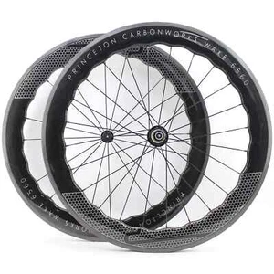 700C Road Bike Carbon Wheelset Clincher Tubeless 60/65mm Wave Rims 25mm Width - Picture 1 of 29
