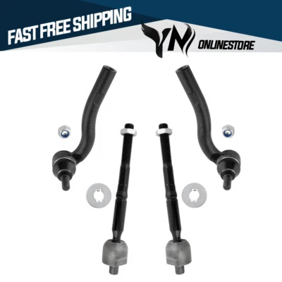 4x rótulas delanteras exteriores con extremos de varilla de amarre para Lexus GS300 1998-2005/GS400 98-2000 Foto 1 de 4