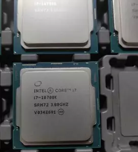 Intel Core i7-10700K SRH72 octa-core 3.8GHz desktop LGA1200 CPU processor - Picture 1 of 1