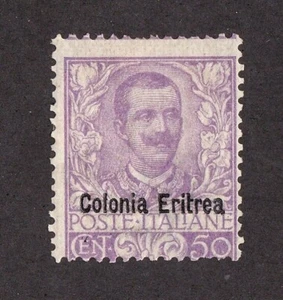 Eritrea 27 MLH OG CV $500,00 SPEDIZIONE GRATUITA!! - Foto 1 di 1