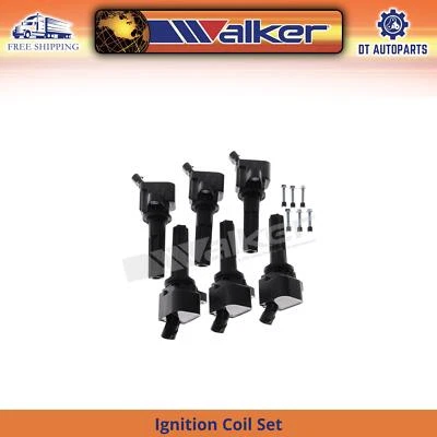 For 2006-2009 Chevrolet Trailblazer 4.2L L6 Ignition Coil Set Walker  2007 2008 - Image 1 of 4