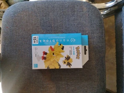 Nanoblock Pokemon Zapdos Building Blocks Set Toy Kids New! - Image 1 of 2
