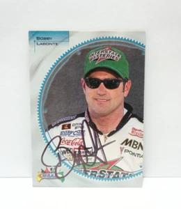 Bobby Labonte Interstate Batteries 1999 Maxx Auto Autogrammkarte Nascar - Bild 1 von 2