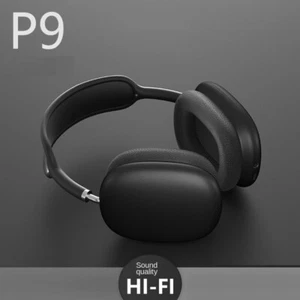 P9 Air Max Wireless Bluetooth Headphones, Noise Cancelling, Stereo Sound, Sports - Picture 1 of 13