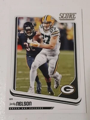 Jordy Nelson Green Bay Packers 2018 Score Card #115 - Image 1 of 2