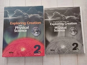Exploring Creation with Physical Science Student Text AND Answer Key Homeschool - Imagen 1 de 10