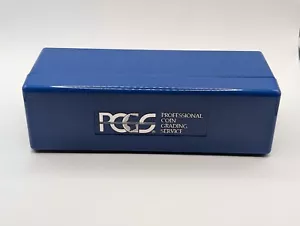 Blue PCGS Storage Box for PCGS Slabbed Holds 20 Coin - Picture 1 of 3