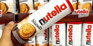 10 CONFEZIONI NUTELLA BISCUITS Tubo limited edition 166g BISCOTTI KINDER FERRERO - Foto 1 di 1