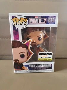Funko POP Marvel Doctor Strange Supreme 874 Glow in the Dark Amazon Exclusive - Imagen 1 de 6